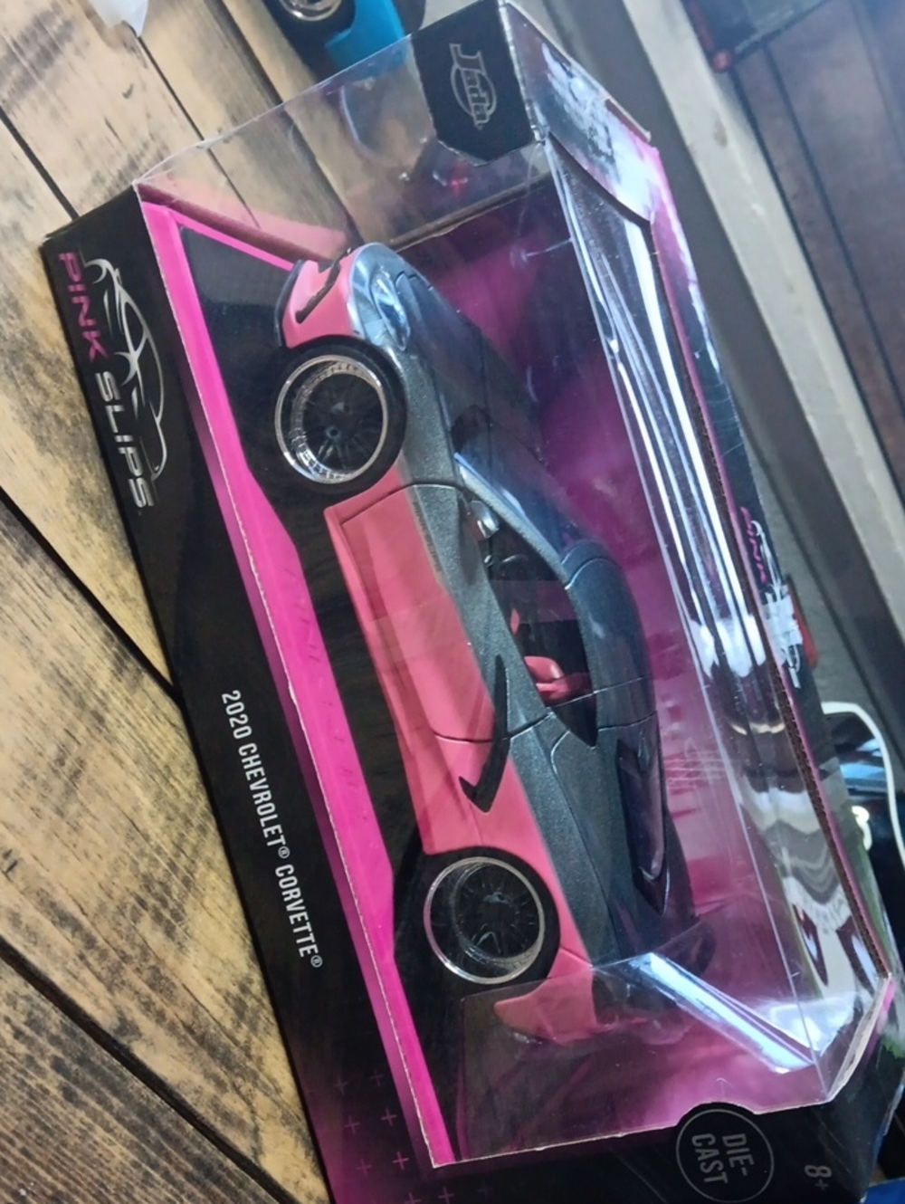Jada Toys 2020 Chevrolet Corvette Die-Cast Car - Pink SLIPS